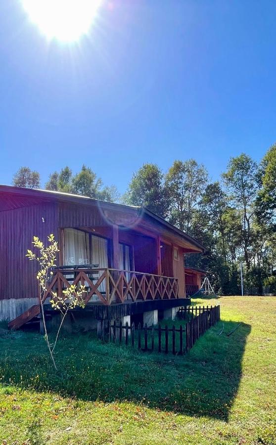 Cabanas Alto Lican Licanray Ngoại thất bức ảnh